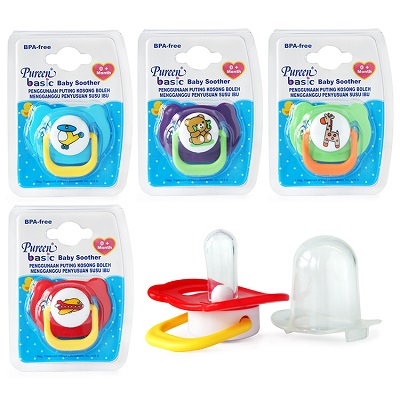 Basic Soother With Cover 0-6Mths (BSSF-02)