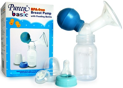 Basic Breast Pump With Feeding Bottle (BBPF 01)