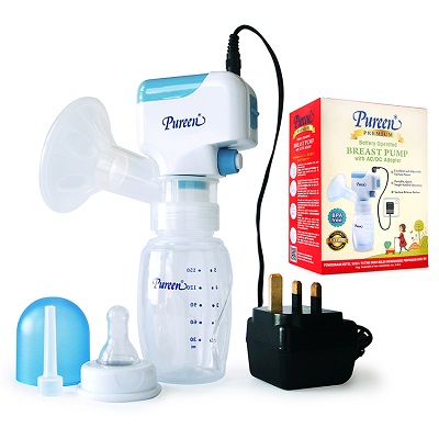 Premium Battery Operated Breast Pump With Adapter (PPBBP-06)