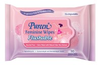 Feminine Wipes Flushable