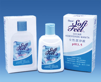 SoftFeel Feminine Hygiene Cleanser pH 3.5