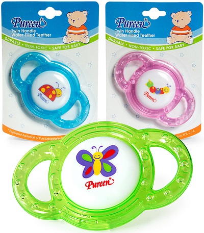 Twin Handle Water Filled Teether (HST 01)